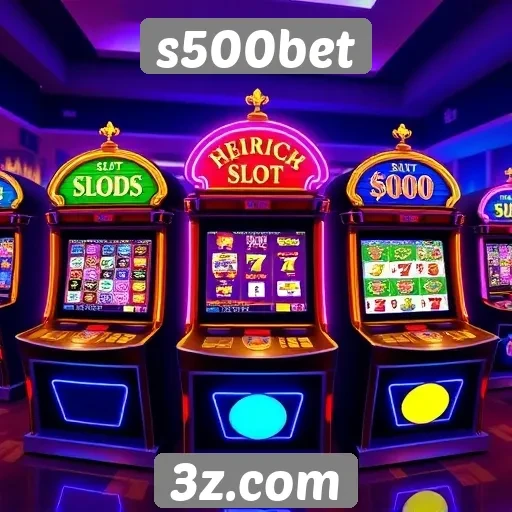 Avaliação das slot machines no s500bet